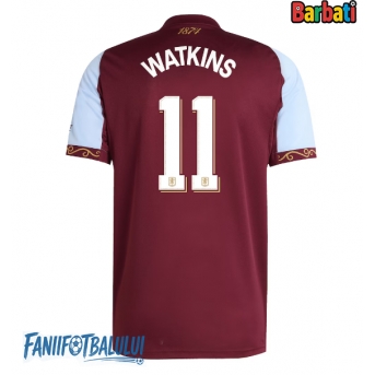 Aston Villa Ollie Watkins #11 Tricou Fotbal Replică 2025-26 Barbati Acasa
